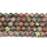 jade flor de cerejeira grânulos, miçangas, Roda, polido, DIY, cores misturadas, vendido para 38 cm Strand