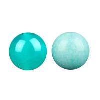 アマゾナイトビーズ, Amazonite, ラウンド形, DIY & 異なるサイズの選択, ブルー, 売り手 パソコン