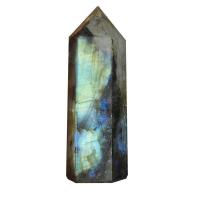 Labradorite Point de Décoration, poli, couleurs mélangées, Vendu par PC