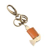 Zinc Alloy Key Lukko, Sinkkiseos, kanssa PU, Unisex, nikkeli, lyijy ja kadmium vapaa, 120x20mm, Myymät PC