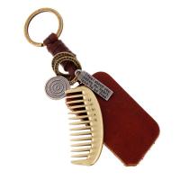 Zinc Alloy Key Lås, med PU, Unisex, nikkel, bly & cadmium fri, 138x30mm, Solgt af PC