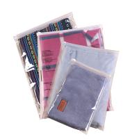 Zip Lock Bag, Plastic, Rektangel, klar, Solgt af PC