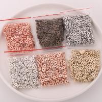 ABS plastic kralen, Donut, plated, DIY, meer kleuren voor de keuze, 2x6mm, 1000pC's/Bag, Verkocht door Bag