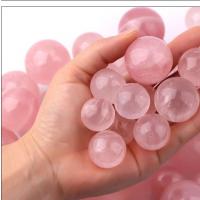 Rose Quartz Ball Σφαίρα, Γύρος, γυαλισμένο, ροζ, Sold Με PC