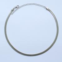 Collana di titanio acciaio, Titantium acciaio, lucido, per la donna, nessuno, Lunghezza 46 cm, Venduto da PC