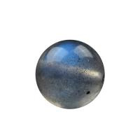 Natural Labradorite Beads Moonstone Round DIY grey Sold By PC