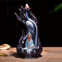 Backflow Incense Burner Porcelain plated for home and office & durable Sold By PC