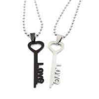 Titanium Steel Pendants Key polished Unisex Sold By PC