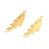 ステンレス鋼コネクタ, ステンレス, 魚, 無色, 22x7x1mm, 10パソコン/バッグ, 売り手 バッグ