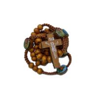 collana del rosario, legno, vernice di essiccamento, per la donna, nessuno, 8mm, Lunghezza 18 pollice, Venduto da PC