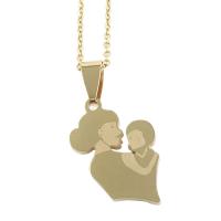 Stainless Steel Pendant Mother and Baby polished Unisex Sold By PC