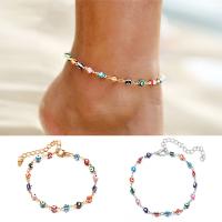 Zinc Alloy Anklet Evil Eye fashion jewelry & Unisex nickel lead & cadmium free Sold By PC