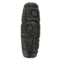 Natürliche Tibetan Achat Dzi Perlen, oval, geschnitzt, DIY, 14x41x14mm, Bohrung:ca. 3mm, 10PCs/Menge, verkauft von Menge