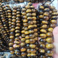 Tiger Eye Χάντρες, Μάτι της Τίγρης, Γύρος, DIY, μικτά χρώματα, Sold Per 38 cm Strand