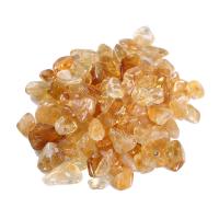 Φυσικές χάντρες Σιτρίν, Citrine, Chips, DIY, κίτρινος, Sold Per 38 cm Strand