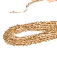 Natural sitriini helmet, Citrine, Rhombus, tee-se-itse & erikokoisia valinnalle, keltainen, Myyty Per 38 cm Strand