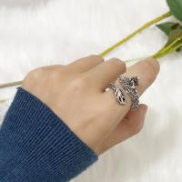 Sinc Alloy Chufa Ring Finger, plátáilte, jewelry faisin & unisex, dath bunaidh, Díolta De réir PC