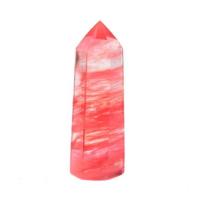 Cherry Quartz Point dekoráció, Poligon, csiszolt, piros, Által értékesített PC