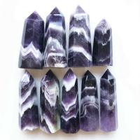 Amethyst Point- Dekoration, Vieleck, poliert, gemischte Farben, verkauft von PC