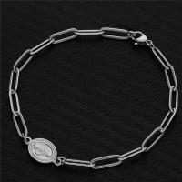 Bracciale gioielli in acciaio inossidabile, acciaio inox, gioielli di moda & unisex, nessuno, Venduto da PC