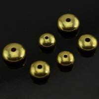 Χάντρες Brass Spacer, Ορείχαλκος, DIY & διαφορετικό μέγεθος για την επιλογή, αρχικό χρώμα, νικέλιο, μόλυβδο και κάδμιο ελεύθεροι, Sold Με PC