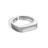 Messing Åbent fingerring, forgyldt, Justerbar & for kvinde, flere farver til valg, 4.60mm, Solgt af PC