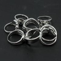 Zinc Alloy Finger Ring Unisex silver color Sold By Bag