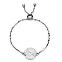 Bracciale gioielli in acciaio inossidabile, acciaio inox, placcato, gioielli di moda & unisex, nessuno, Venduto da PC