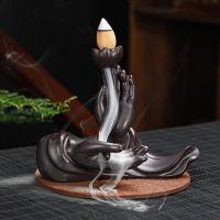 Backflow Incense Burner Porcelain plated for home and office & durable Sold By PC