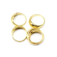 Zinklegierung Fingerring , für Frau, goldfarben, 200x200x30mm, 100PCs/Tasche, verkauft von Tasche