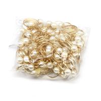 Zinc Alloy fingerring, for kvinde, gylden, 200x200x30mm, 100pc'er/Bag, Solgt af Bag