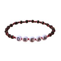 Acryl Armbanden, Seedbead, met Acryl, voor vrouw, meer kleuren voor de keuze, Lengte 7.5 inch, Verkocht door PC