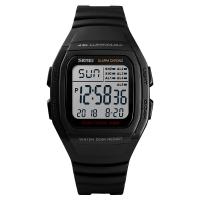 SKmei® Unisex Smykker Watch, ABS plast, med PU & Stainless Steel, slidstærkt & Livsbestandig & luminated, flere farver til valg, 240x39x38mm, Solgt af PC