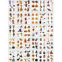 PVC-muovi Tattoo Tarra, veden siirto maalaus, Erilaisia ​​malleja valinta, 57x97mm, 30PC/set, Myymät set