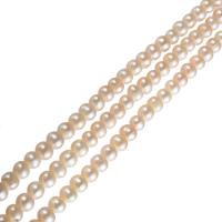 Kartoffel ferskvandskulturperle Beads, Ferskvandsperle, naturlig, flere farver til valg, 9-10mm, Solgt af Strand