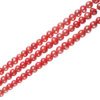 Kartoffel ferskvandskulturperle Beads, Ferskvandsperle, naturlig, 8-9mm, Hole:Ca. 0.8mm, Solgt Per Ca. 15 inch Strand