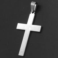 Stainless Steel Cross Pendants original color Sold By PC