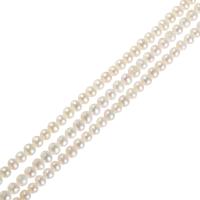 Kartoffel ferskvandskulturperle Beads, Ferskvandsperle, naturlig, forskellige stilarter for valg, 4-5mm, Solgt af Strand