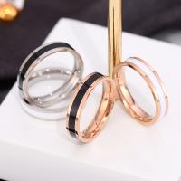 Titanium Steel Finger Ring plated Unisex Sold By PC