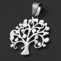 Stainless Steel Pendants Tree original color Sold By PC