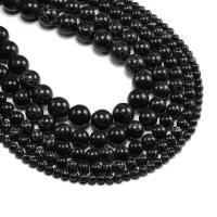 Black Vein Turkis Bead, Runde, poleret, Naturligt & du kan DIY & forskellig størrelse for valg, Solgt Per 14.96 inch Strand