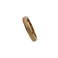 Stainless Steel Finger Ring gold color plated Unisex 22mm Sold By PC