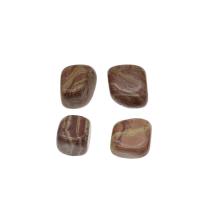 Rhodonite Dekoration, Square, blandede farver, 10pc'er/Bag, Solgt af Bag