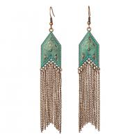 Fashion Fringe Earrings Zinc Alloy fashion jewelry & for woman Sold By Pair