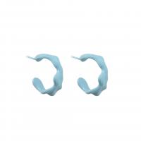 Lo zinco in lega Stud Earring, lega in zinco, vernice di essiccamento, per la donna, nessuno, 5x18mm, 10Pairspaio/lotto, Venduto da lotto