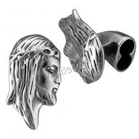 acciaio inox Cuoio Band fibbia risultati, Ragazza, Annerire, 16x29.50x18mm, Foro:Appross. 10x5mm, 10PC/lotto, Venduto da lotto