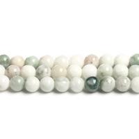 Jade Beads, Chalcedony, Runde, poleret, forskellig størrelse for valg, Længde Ca. 14.6 inch, 5Strands/Lot, Solgt af Lot