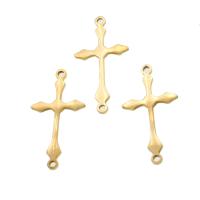 Kontakt i rostfritt stål, ROSTFRITT STÅL, Cross, fler färger för val, 26x13x1mm, Säljs av PC