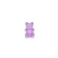 Acrylic Jewelry Beads Bear DIY Sold By Bag