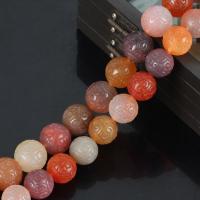 Perline in agata, agate, Cerchio, Inciso, DIY, colori misti, Venduto da PC